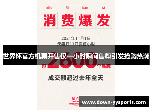 世界杯官方机票开售仅一小时瞬间售罄引发抢购热潮